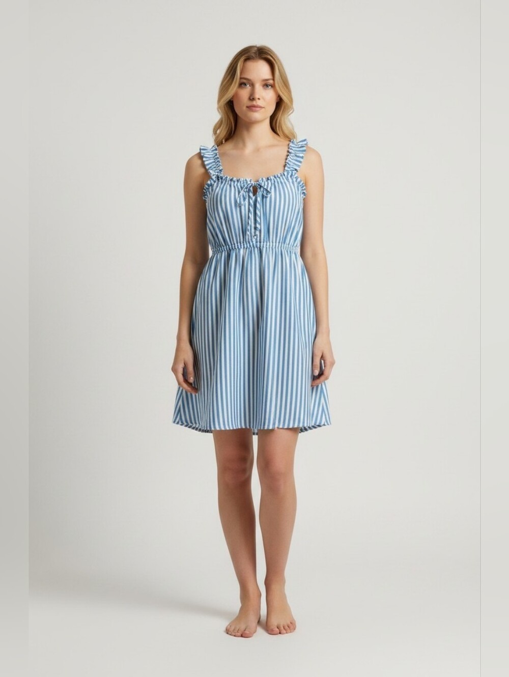 Aerie Ruffle Strap Dress